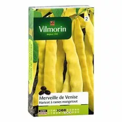 Vilmorin Graines De Haricot Beurre à Rames Merveille De Venise