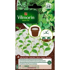 Vilmorin Tapis 4 Variétés Aromatiques 4 X 10 Cm